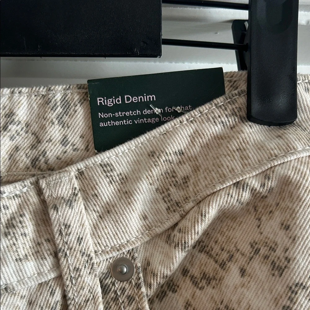 Wild Fable Neutral Snake Print Wide Leg Pants - Picture 2 of 6